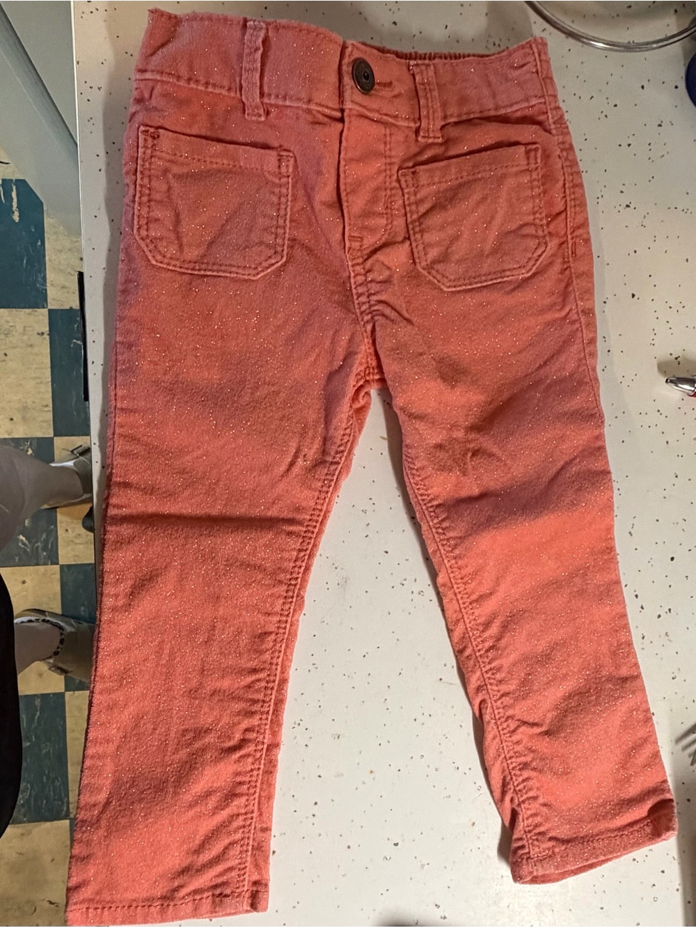 OshKosh B'gosh Coral Corduroy Kids Pants